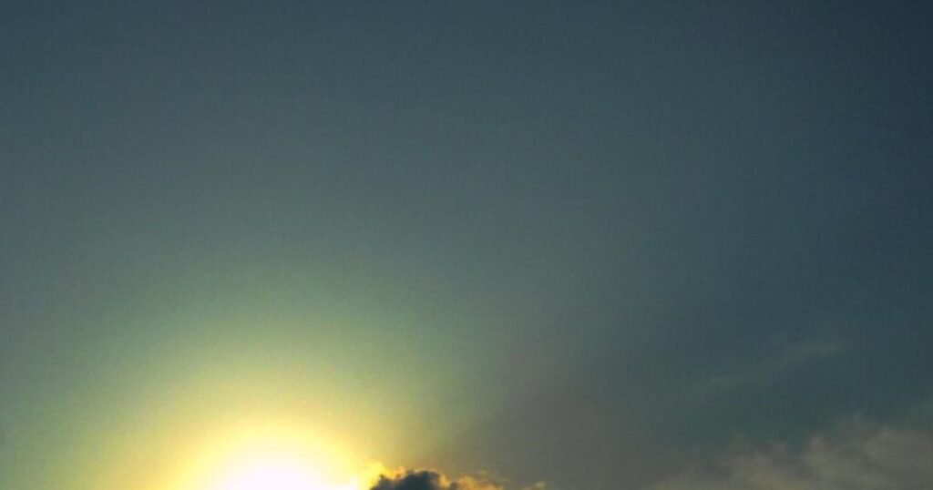 Time of Day Affects Light