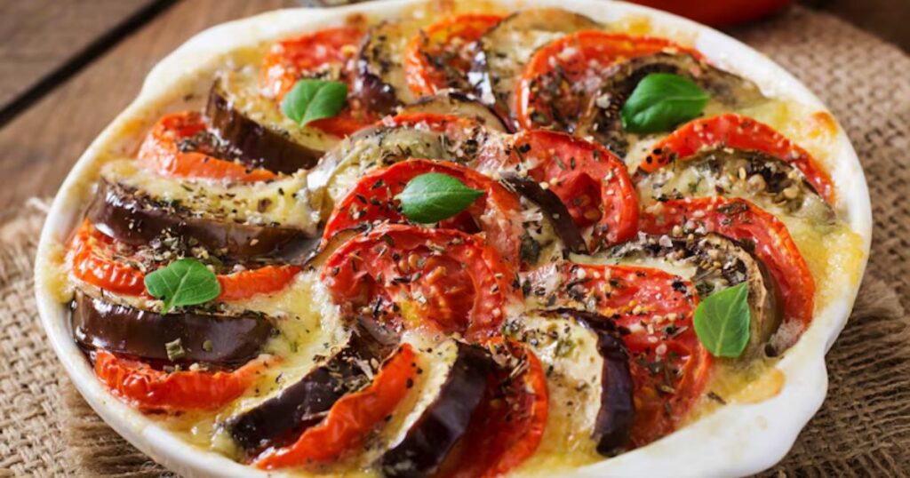 Baked Eggplant Parmesan