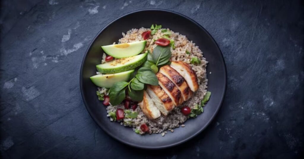 Roasted Salmon and Farro Bowls